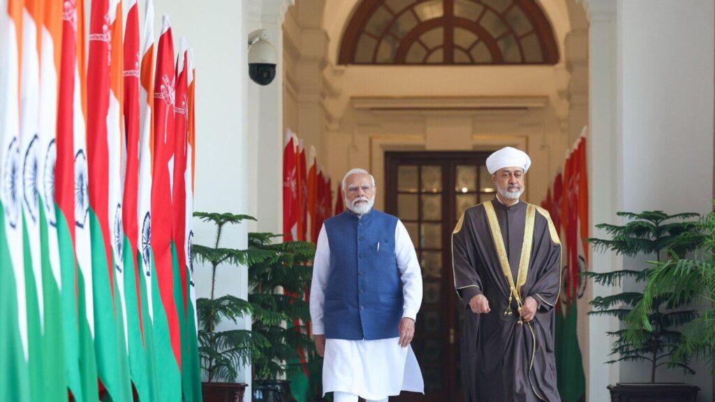 India Oman Defense Pact
