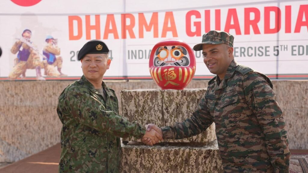 Indo-Japan Dharma Guardian Exercise