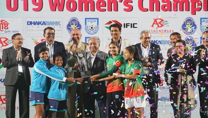SAFF Women's U-19 Championships joint winners