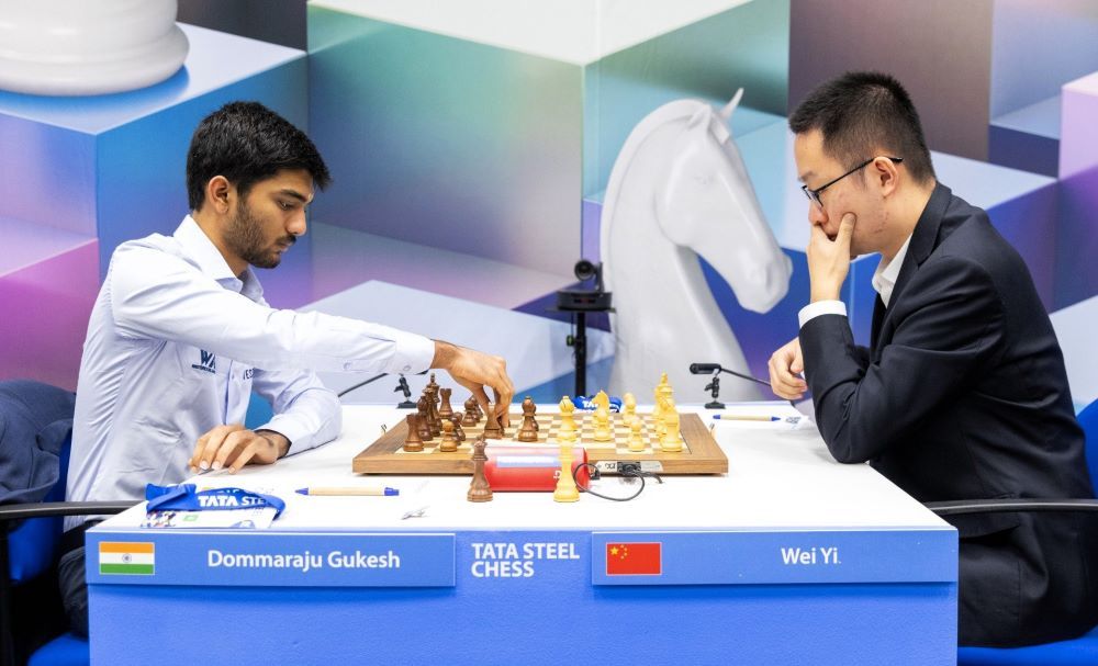 Wei Yi Tata Steel Chess