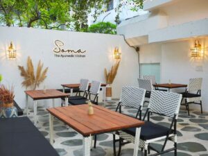 Ayurvedic café in Delhi