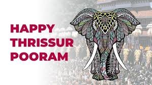 Thrissur Pooram 2024 celebration