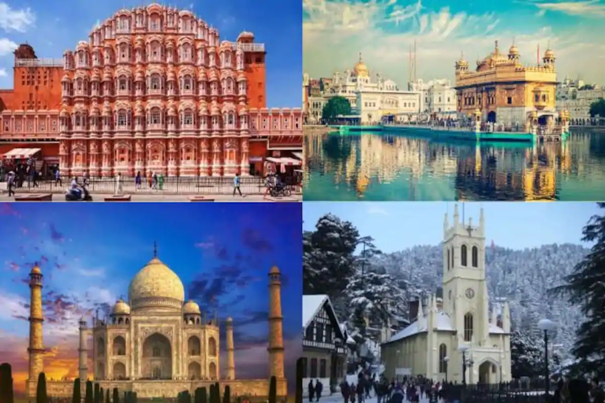 Top tourist places India