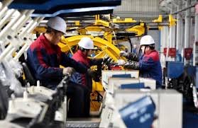 China's industrial output April