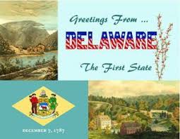 Delaware the first state