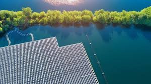 Floating solar plant Chhattisgarh