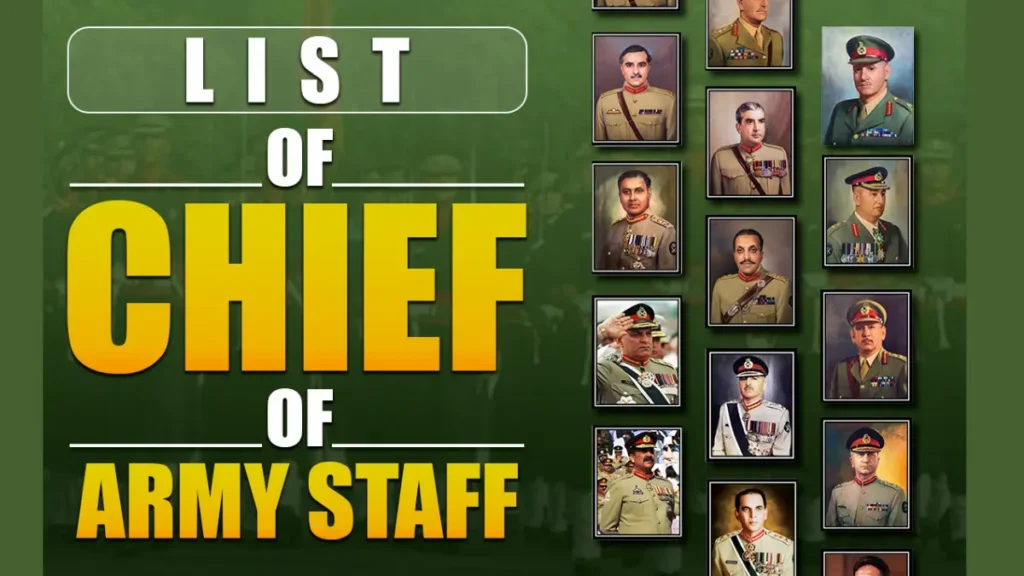 Chief of Army Staff history
