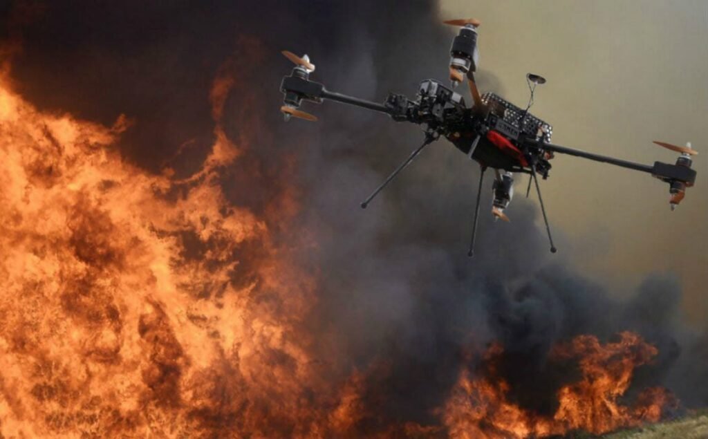 आईआईटी धारवाड़ अग्नि बचाव ड्रोन