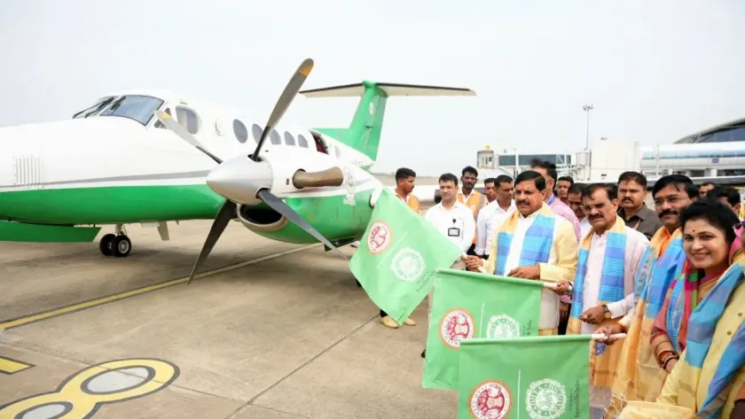 Madhya Pradesh tourism air connectivity
