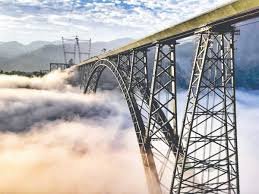 World's highest rail bridge