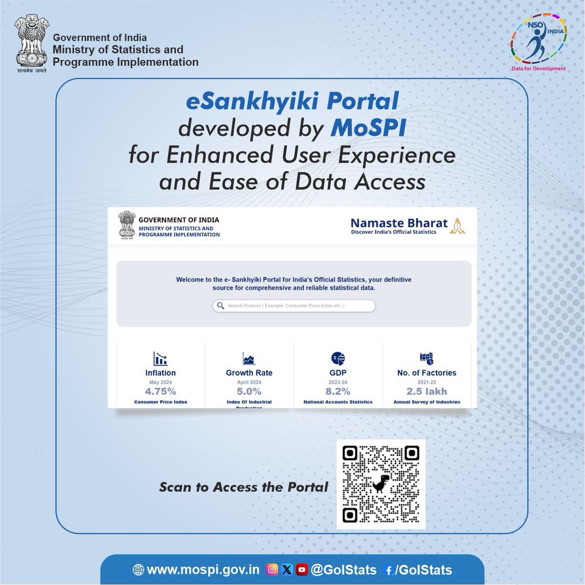 ESankhyiki Portal: MOSPI's New Initiative For Enhanced Data Access ...