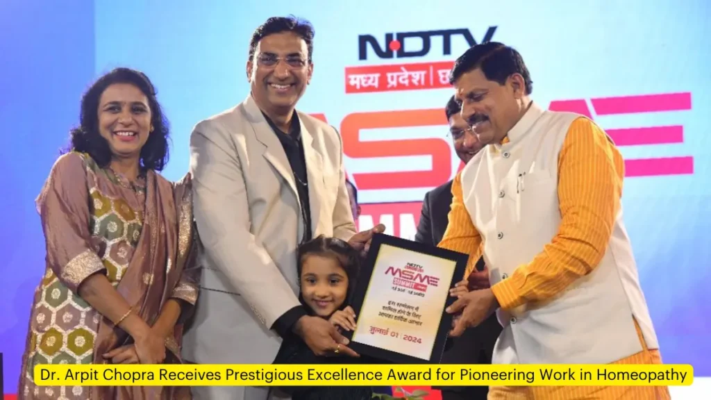 Excellence Award in Homeopathy