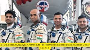 ISRO Gaganyaan astronauts selection