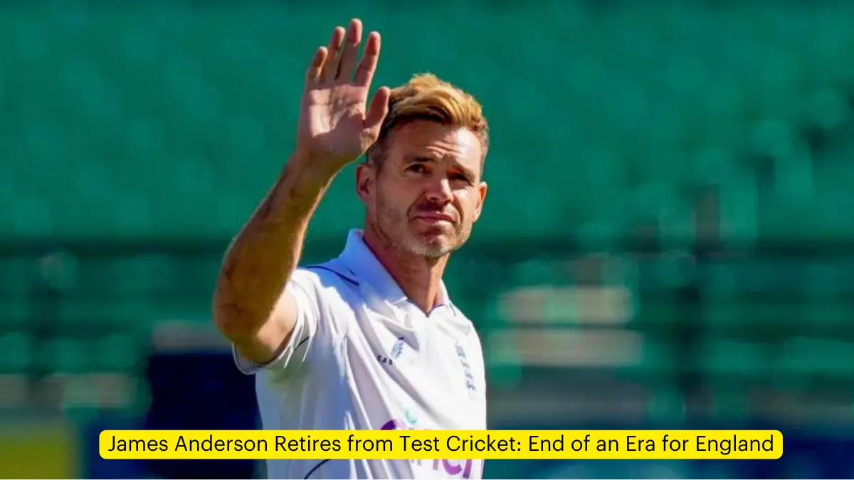 James Anderson retirement Test cricket