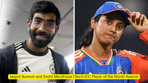 Jasprit Bumrah ICC award