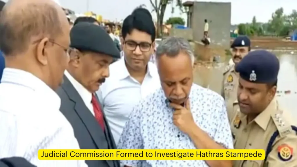 Judicial commission Hathras stampede investigation
