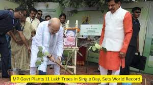 Madhya Pradesh tree planting record