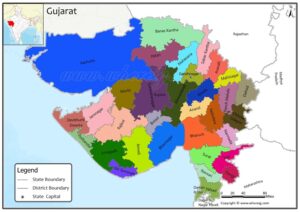 Most literate district in Gujarat