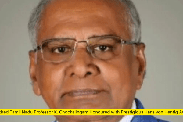 Prestigious Hans von Hentig Award