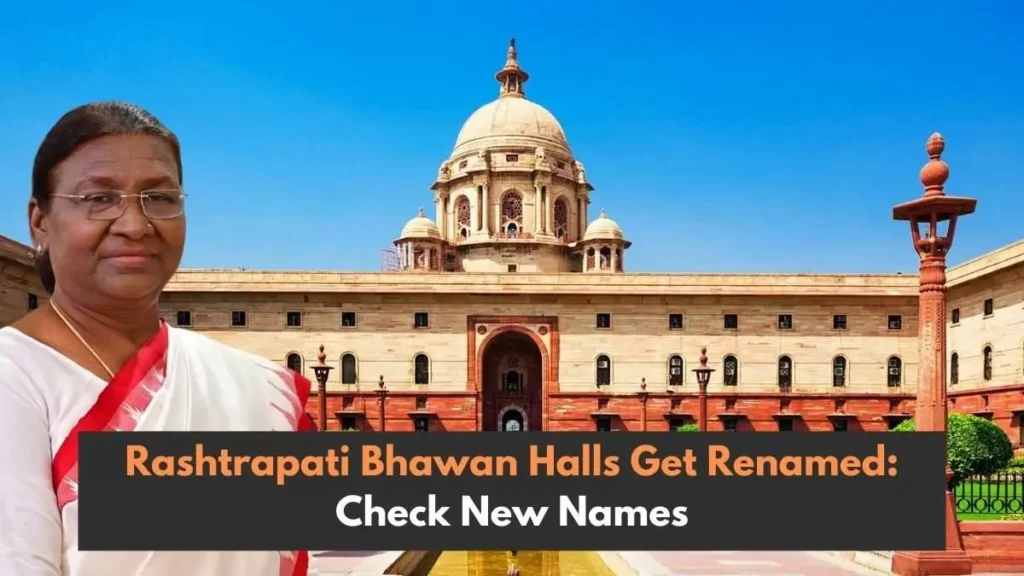 Rashtrapati Bhavan hall renaming