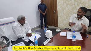 disabled university in Ranchi