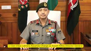 Assam Rifles Director General appointment