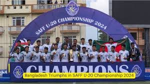 Bangladesh wins SAFF U-20 Championship