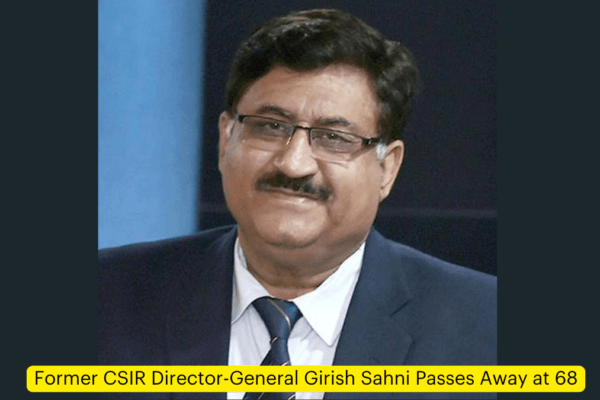 Girish Sahni CSIR contributions