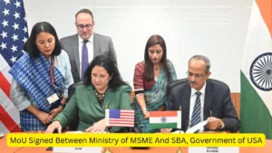 India US small business MoU