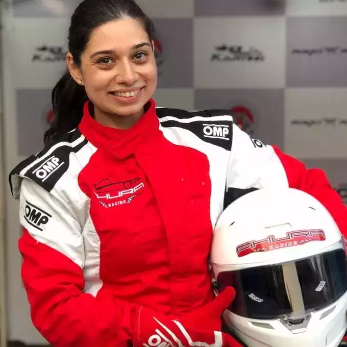 Indian woman racer wins
