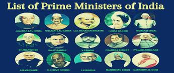 Prime Ministers of India list