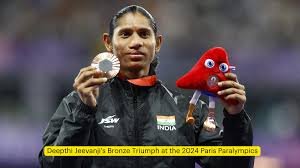 Deepthi Jeevanji Paris Paralympics 2024
