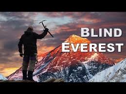 First blind man to summit Everest
