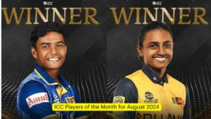 ICC Players of the Month August 2024