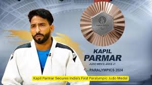 India's first Paralympic judo medal