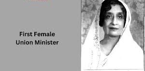 India’s first female Union Minister appointment