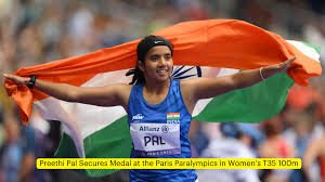 Preethi Pal Paris Paralympics,