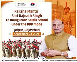 Sainik School Jaipur inauguration