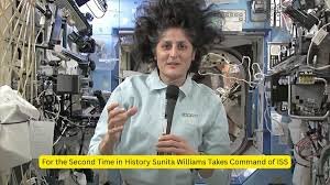 Sunita Williams ISS command
