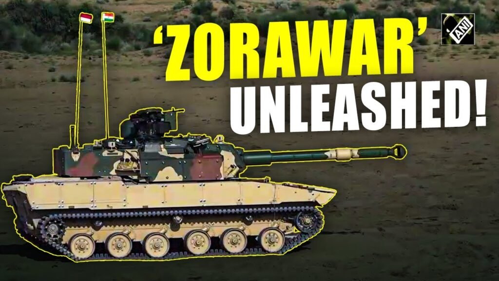 Zorawar light tank trials