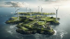 First green energy island
