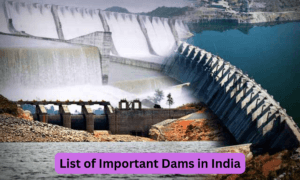 Importance of dams in India