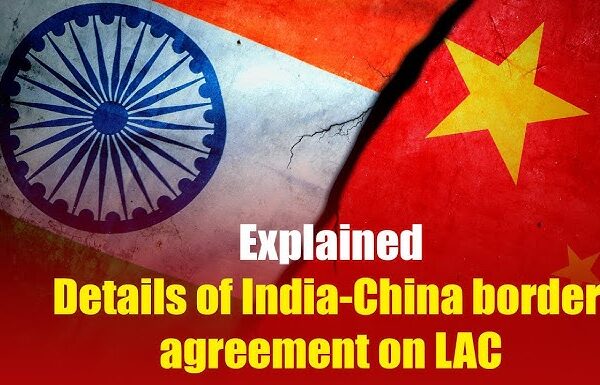 India-China LAC agreement implications