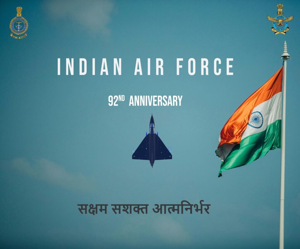 Indian Air Force 92nd anniversary
