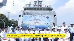 Indian Navy survey vessel commissioning