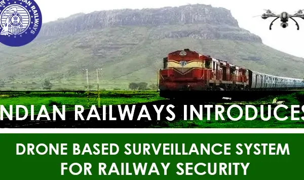 Indian Railways drone technology