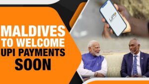 Maldives UPI payment service introduction