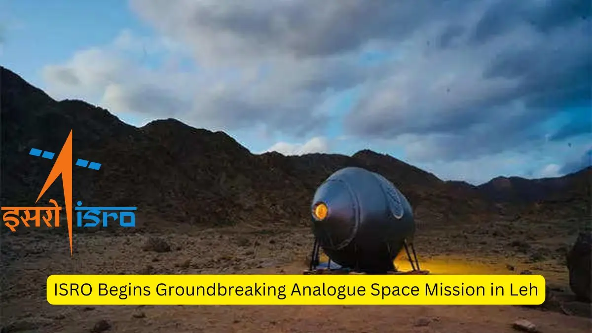 Analogue space mission in India
