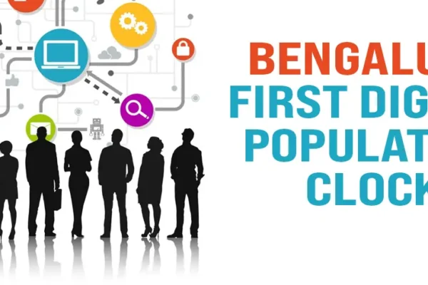 Bengaluru digital population clock
