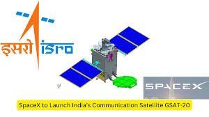 GSAT-20 satellite launch by SpaceX